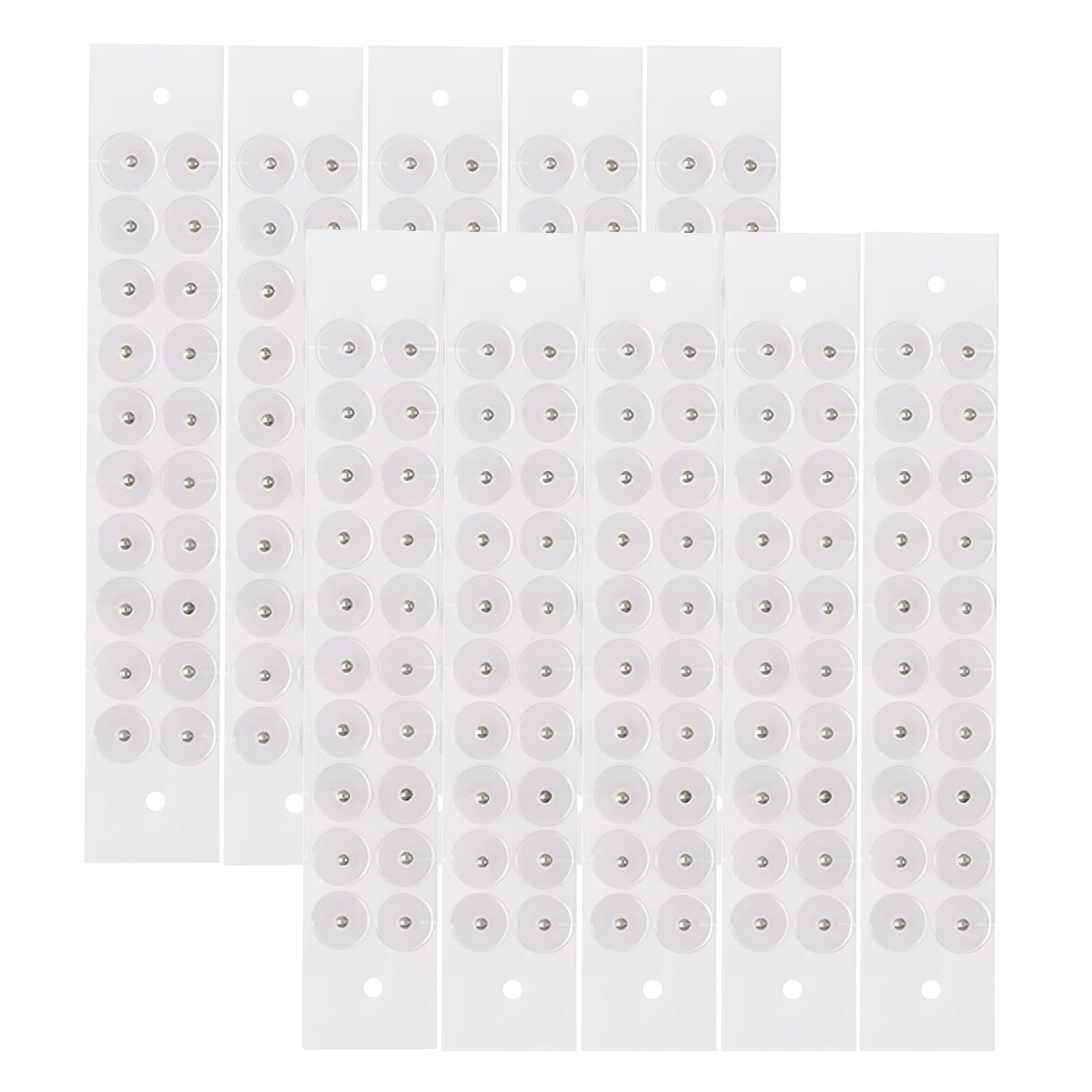 Pddolw Ear Seeds Acupuncture Kit – Relaxation, Easy Application, Durable Silver Beads (200pc)