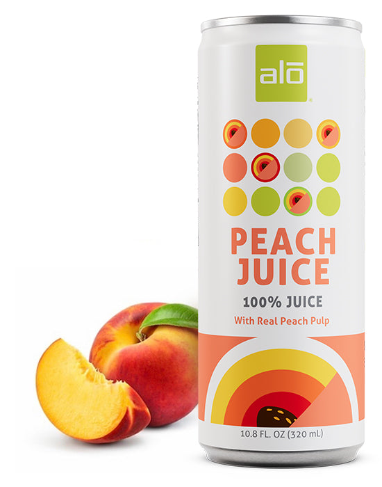 12 x ALO Peach Juice with Pulp - 320ml