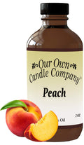 Our Own Candle Company Peach Scented Diffuser Oil (2oz) – Premium Grade, USA Made