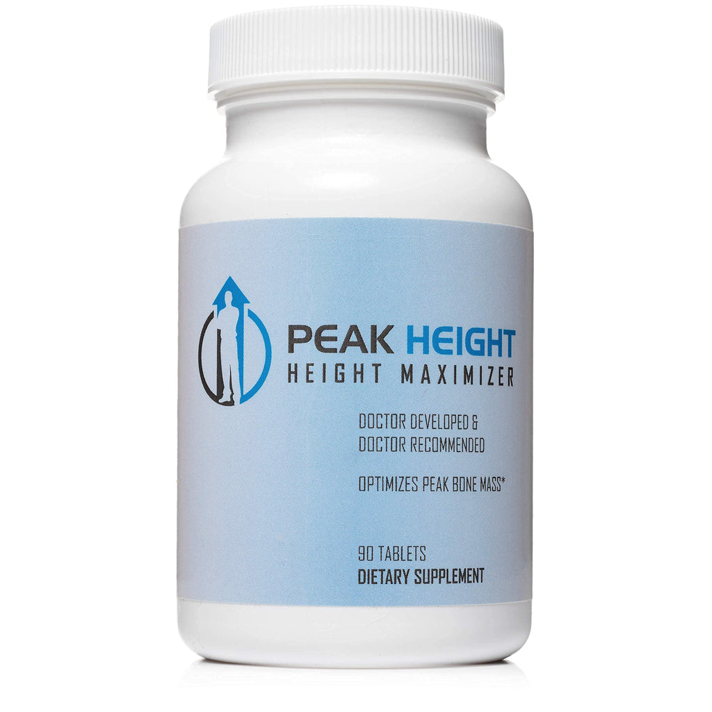 Peak Height Growth Supplement - Doctor-Developed Height Support (12 Pack)