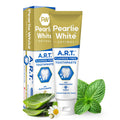Pearlie White Active Remineralization Fluoride Free Toothpaste – Hydroxyapatite, Xylitol, 3.8oz/110g