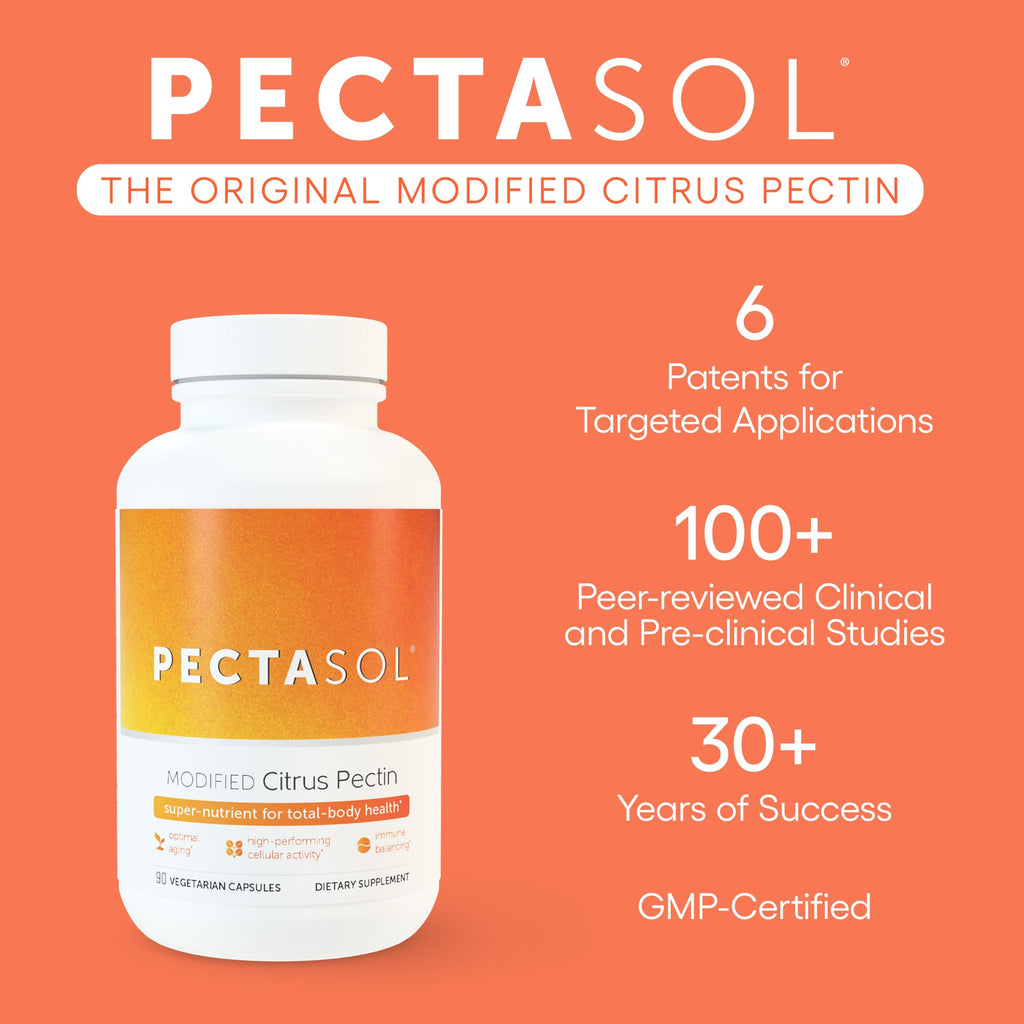 EcoNugenics PectaSol MCP – 270 Capsules for Total-Body Health & Immune Support