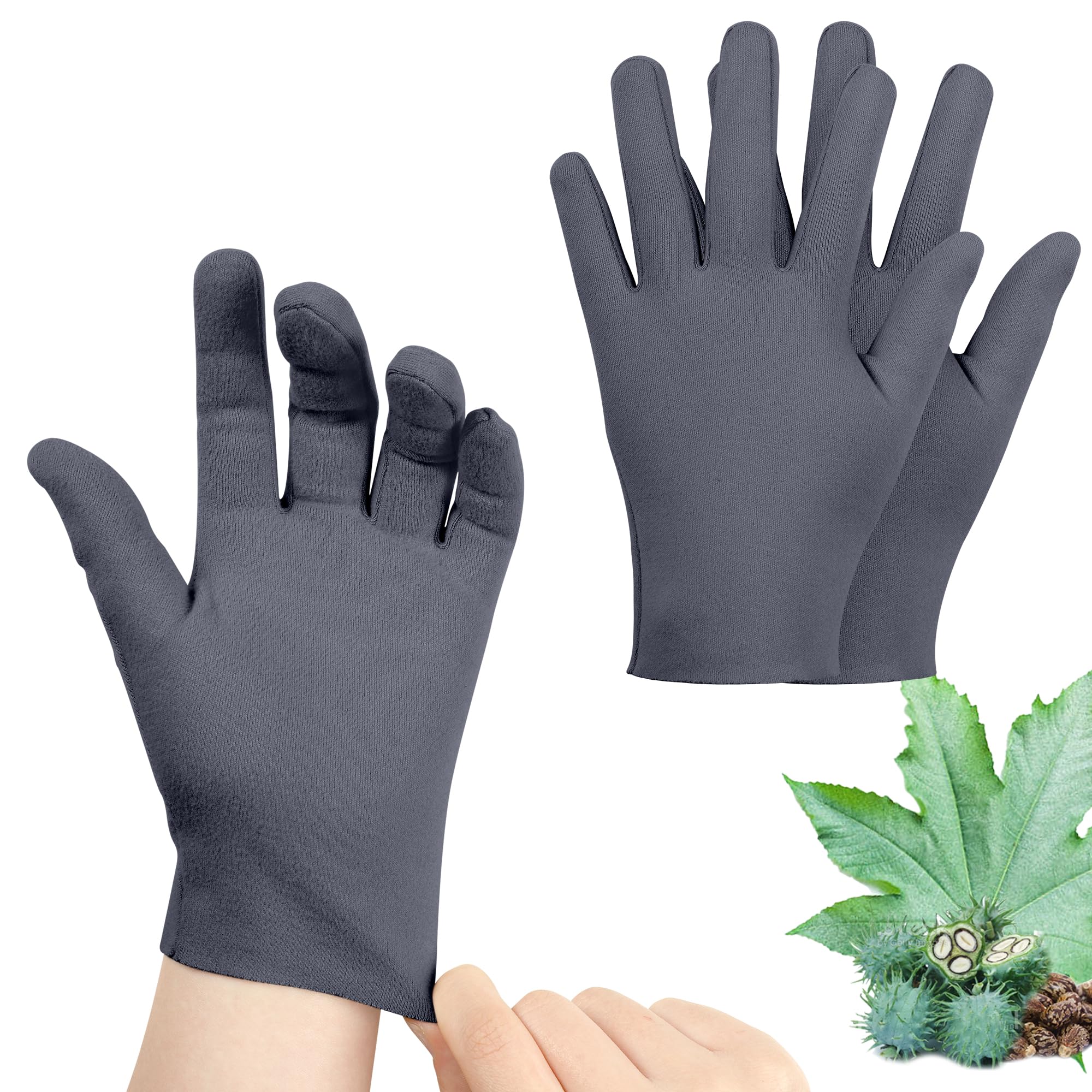 Pedobi 2 Pcs Castor Oil Pack Wraps for Hands – Wrist Arthritis & Carpal Tunnel (Oil Not Included)