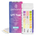 Pelvana UTI Test Strips for Women - 50-Count, 3-Parameter Nitrite, Leukocytes & pH, At-Home UTI Testing