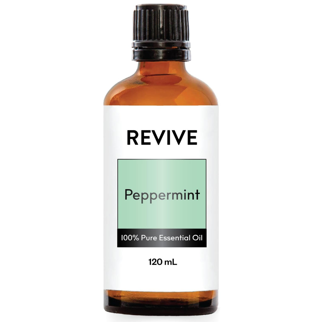Peppermint Essential Oil 120mL by Revive – 100% Pure Therapeutic Grade