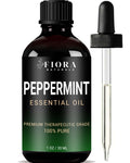 Peppermint Essential Oil by Fiora Naturals – 100% Pure Mentha Piperita for Hair Growth, Skin & Diffuser