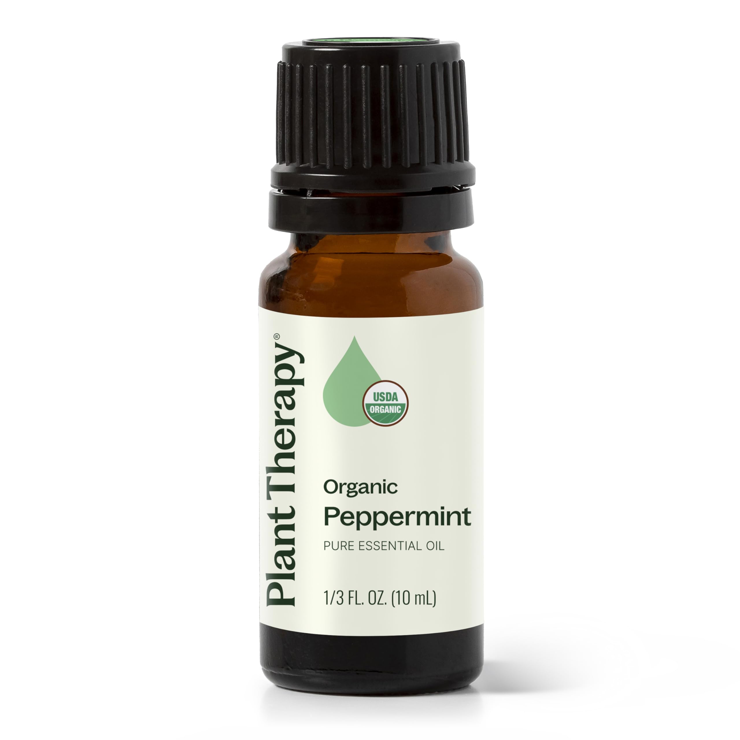 Peppermint Essential Oil – 100% Pure, USDA Organic (10 mL)