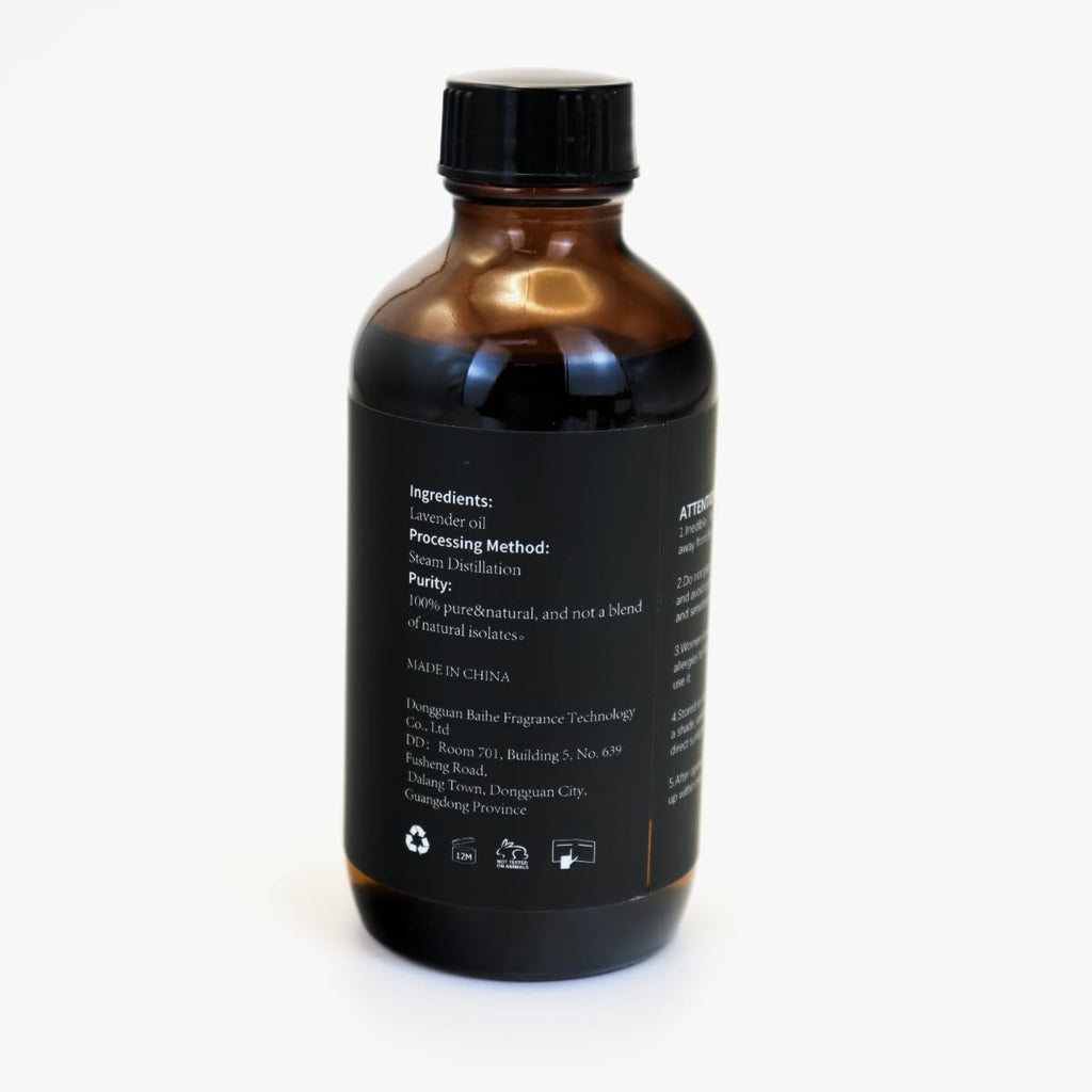 Elaunva Peppermint Essential Oil - 4 oz / 118 ml | 100% Pure & Natural for Aromatherapy, Diffusers, Candles & Soaps