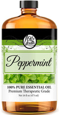 Oil of Youth Pure Peppermint Essential Oil 16 oz – Premium Grade for Diffuser, Spray, Hair and Massage