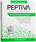 Peptiva Advanced 50 Billion CFU Probiotic – Digestive Relief & Clinically Validated Probiotic, 30ct