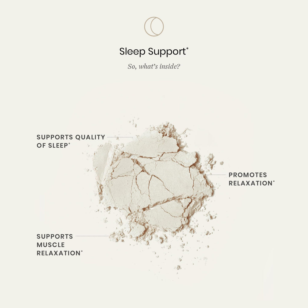 Perelel Sleep Support Magnesium Powder Blend — Lemon Balm, Honey Lemon Flavor