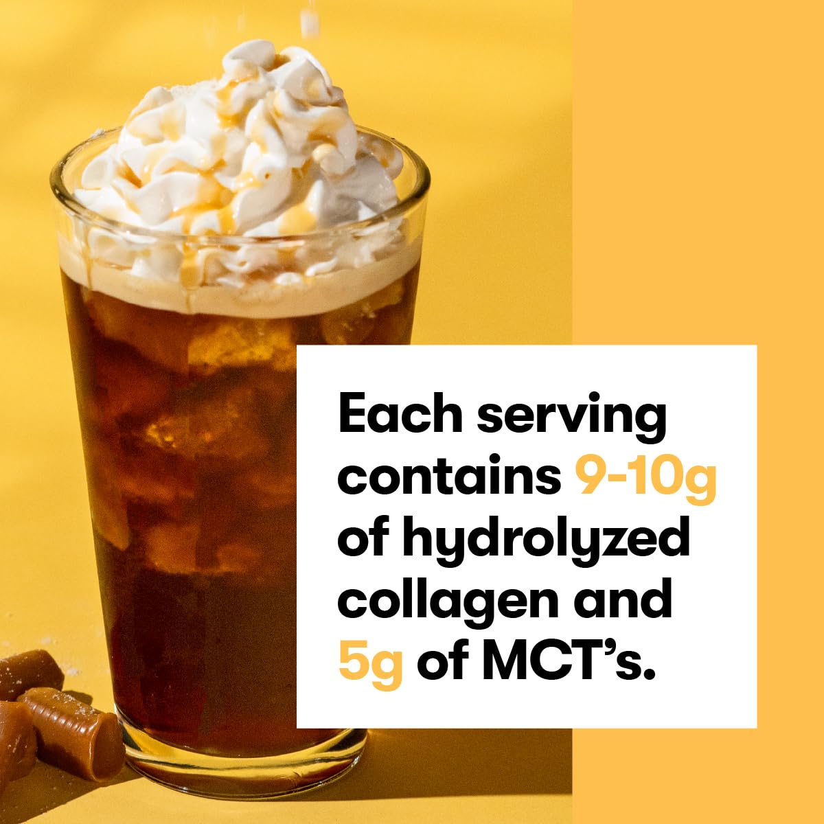 Perfect Keto Collagen Peptides with MCT Oil – Grass-Fed, Low Carb, Keto Coffee Creamer