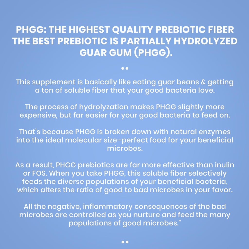 PERFECT PASS Prebiotic PHGG Powder – 210g, Natural, Gluten Free, Non-GMO, Kosher, Sugar Free