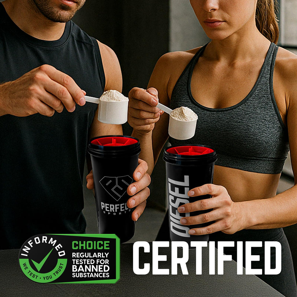 Perfect Sports Diesel 100% New Zealand Whey Protein Isolate – Chocolate Mint, Stevia, 5 lb