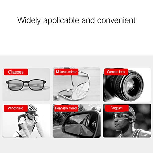 PERFECTSIGHT Microfiber Cleaning Cloth - 6 Pack | Eyeglass Lens Cleaner 5.7x6.7 in | Safe for All Coated Lenses