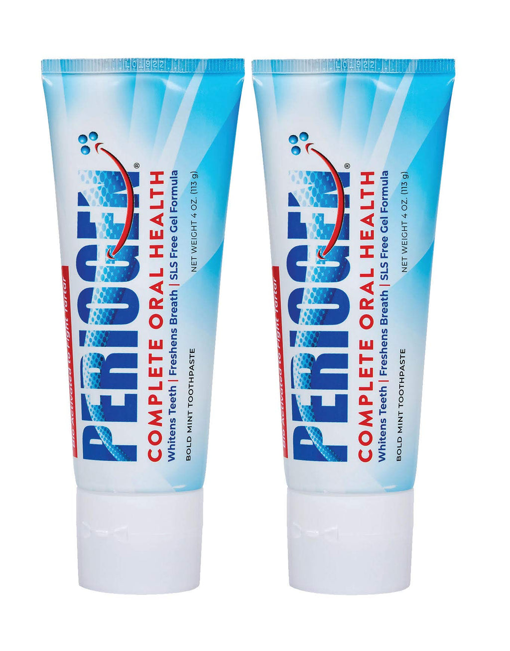 Periogen Toothpaste 2-Pack – SLS Free, Tartar & Plaque Control