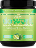 Perk Do Work BCAAs+ Mojito Lime Creme – 20 Servings, Gluten-Free, Soy-Free