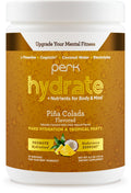 Perk Hydrate Pina Colada Electrolyte Drink Mix - 30 Servings | Gluten Free