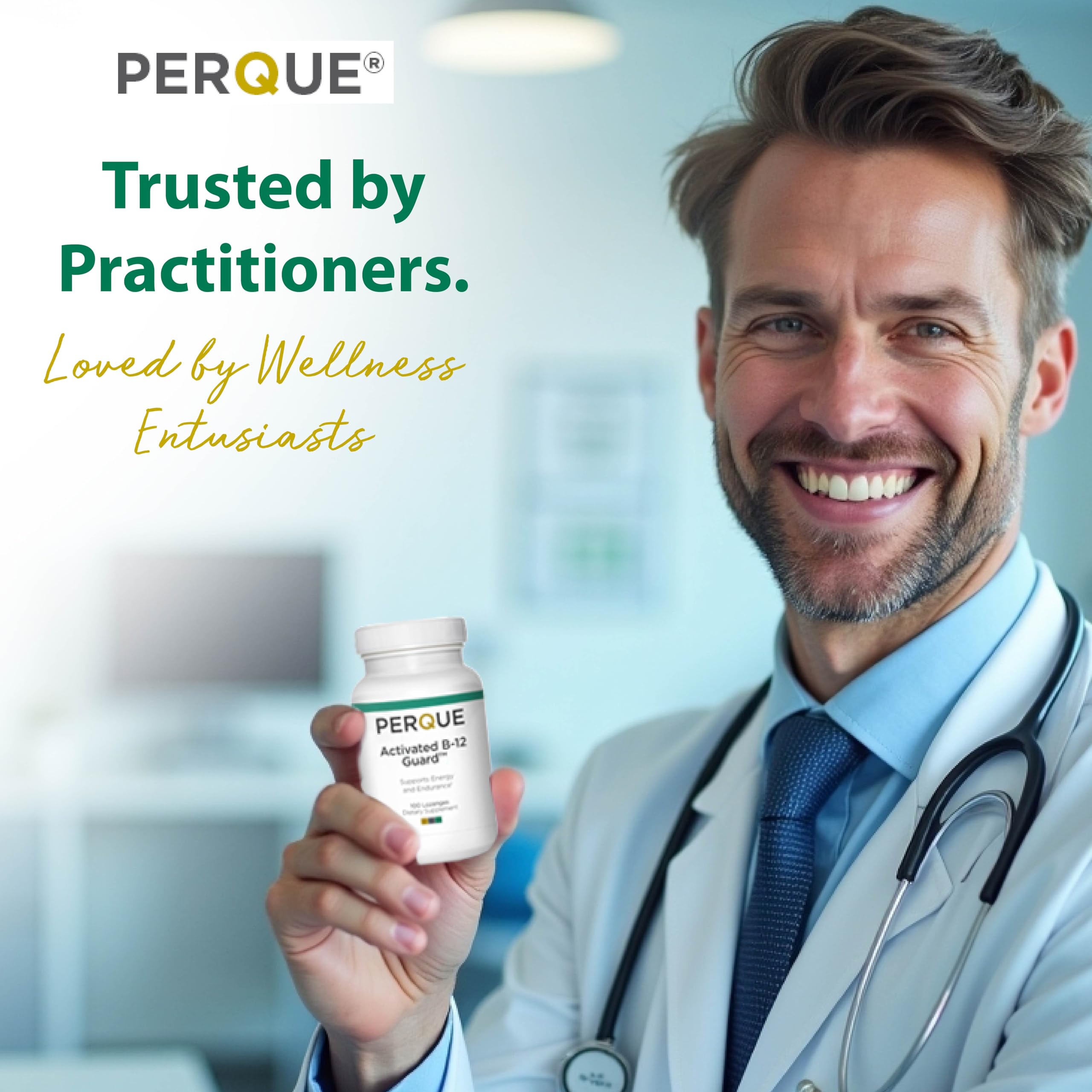 Perque Activated B-12 Guard - 2000 mcg Lozenges (100 ct)