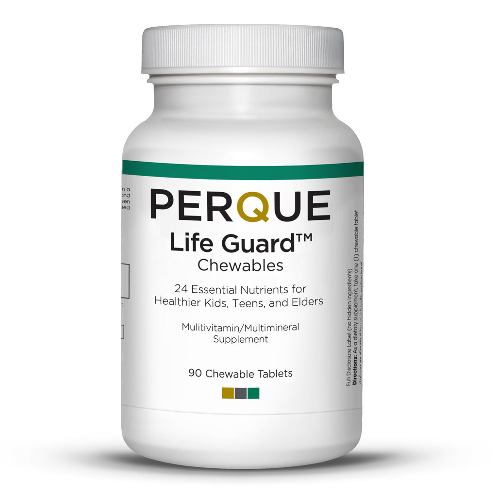 Perque Life Guard Chewables, 90 Count – Corn Free, Soy Free, Sugar Free