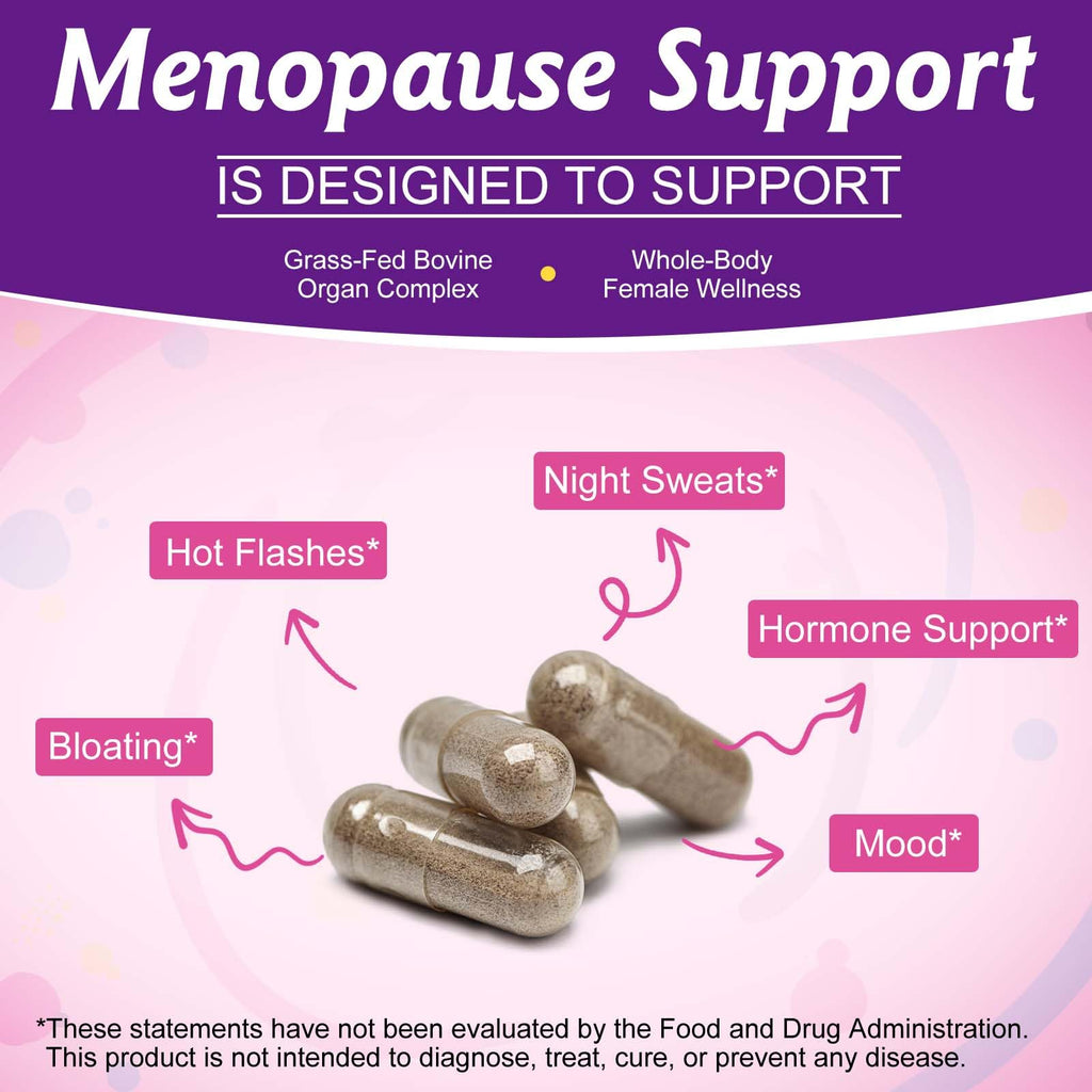 Beef Organ Supplement for Women – Grass-Fed Liver Capsules for Hormone Balance