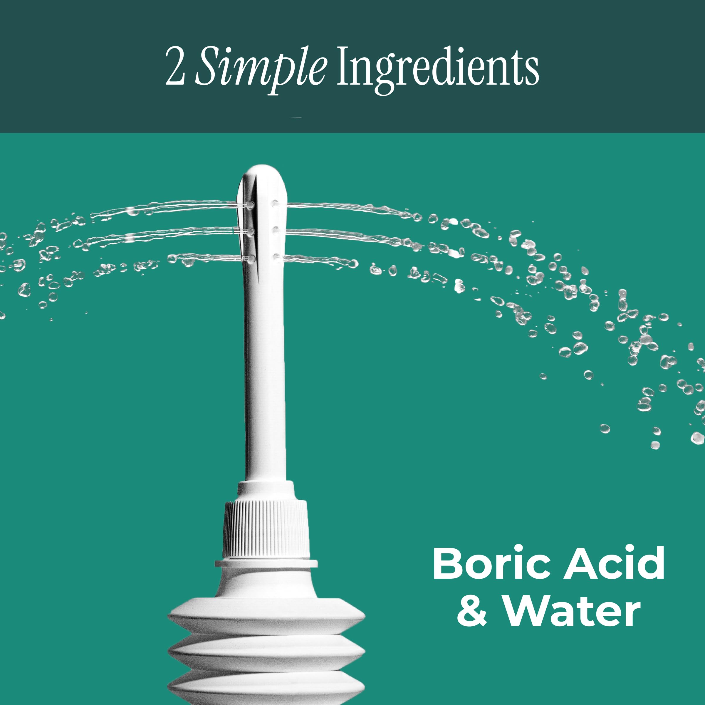 pH-D Instant Odor Rinse with Boric Acid – Pack of 2 (6 fl oz total), Vegan, Paraben-Free, Cruelty-Free