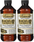 Pharmark Cod Liver Oil 8 oz Pack of 2 – Omega-3 Fish Oil Supplement