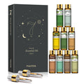 PHATOIL 9PCS Premium Essential Oil Set – 10ml Diffuser & DIY Gift