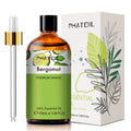 PHATOIL Bergamot Essential Oil 100ml – Aromatherapy, Diffusers, DIY Candles & Soaps