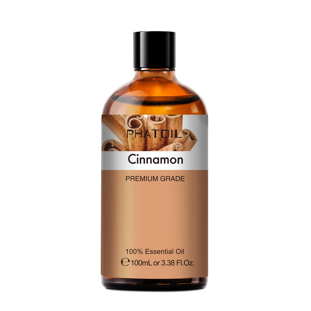 PHATOIL Cinnamon Essential Oil 100ml - Aromatherapy Diffuser Oil