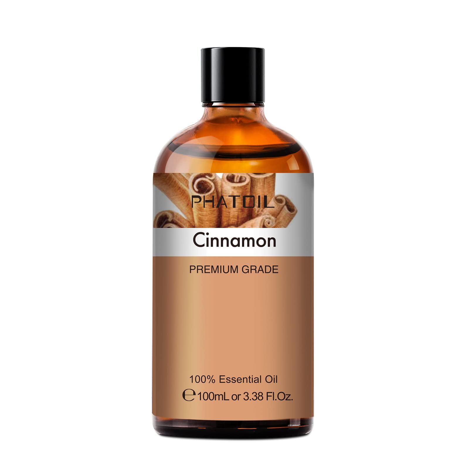 PHATOIL Cinnamon Essential Oil 100ml - Aromatherapy Diffuser Oil