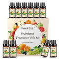 PHATOIL Coconut & Vanilla Fragrance Oils Set – 10 Pcs for Diffusers