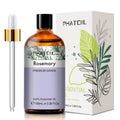 PHATOIL Rosemary Essential Oil 100ml (3.38 fl oz) for Aromatherapy Diffusers, Candles & Soap