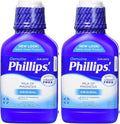 Phillips' Milk of Magnesia Liquid Laxative – 26 oz Pack of 2 | Cramp-Free, Gentle Overnight Relief