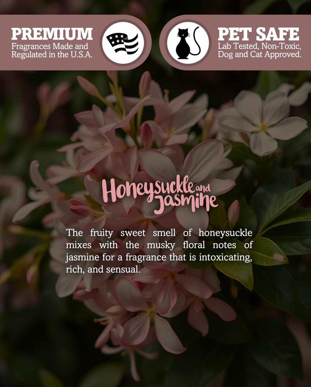 Shortie's Honeysuckle Jasmine Soy Wax Melts - 3oz Bar | 100% Soy, Vegan, Non-Toxic