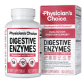 Physician's CHOICE Digestive Enzymes – 16 Enzymes with Organic Prebiotics & Probiotics (180 CT)
