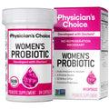 Physician's CHOICE Probiotics for Women - 50B CFU, 6 Strains, Cranberry + Organic Prebiotics - 84 CT