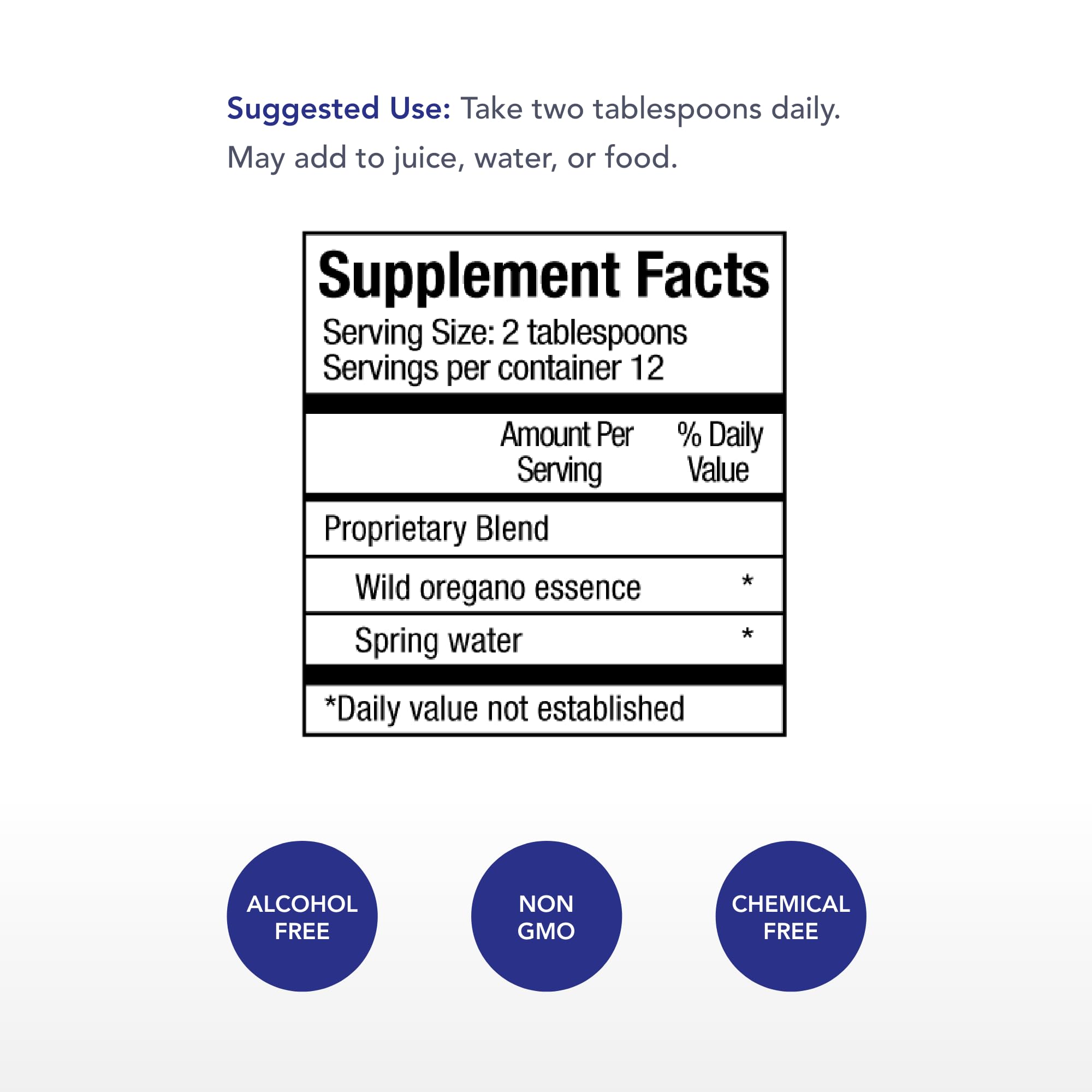 Physician's Strength Wild Oregano Essence - 12 fl oz - All-Natural Hydrosol - Supports Oxygen Levels - Non-GMO & Chemical Free - 12 Servings