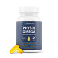 PhysioTru Omega 2400mg Fish Oil — EPA DHA DPA, Burpless, Light Citrus Flavor, Sustainably Sourced, 60 Softgels