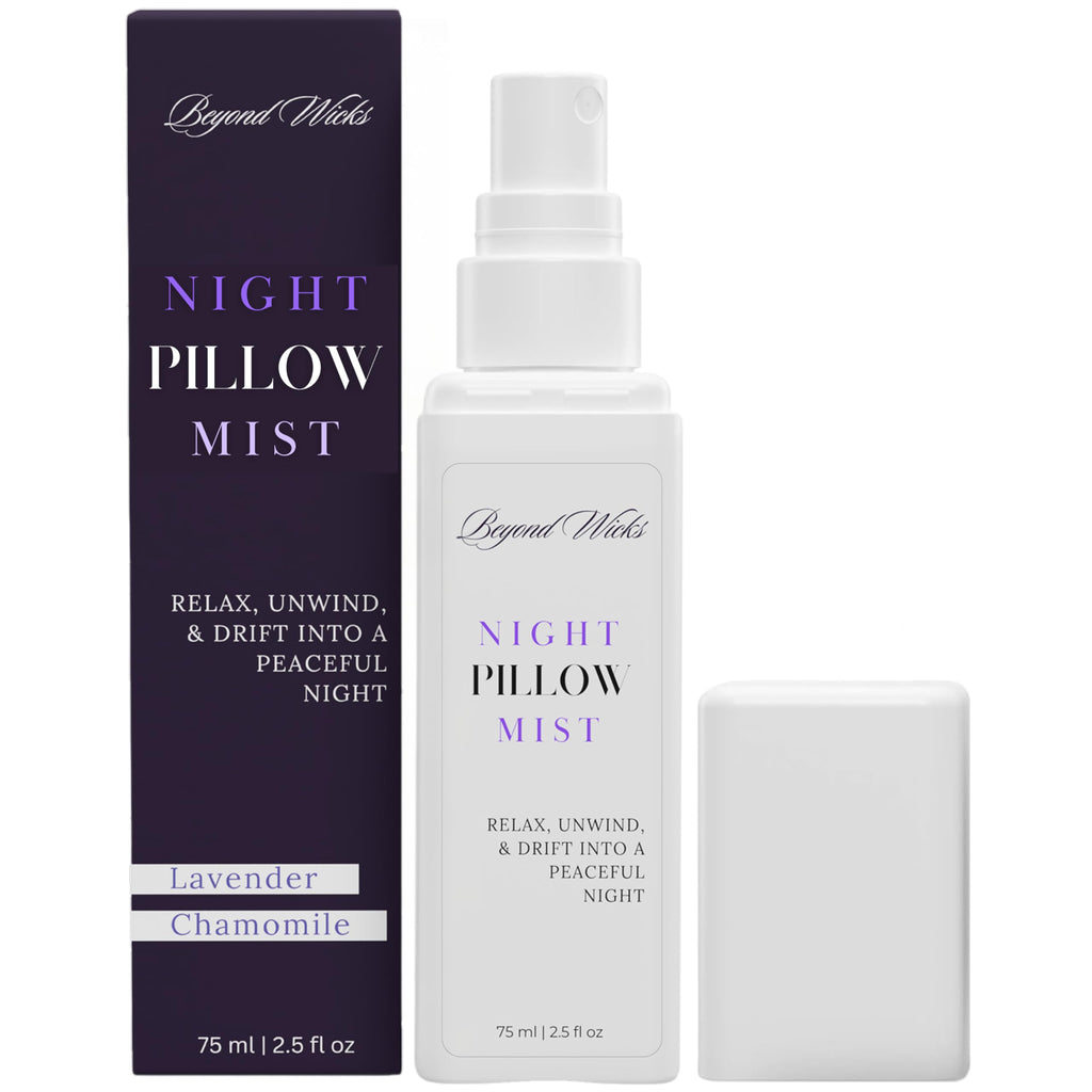 Lavender Chamomile Pillow Spray – 75ml Sleep & Linen Mist | Beyond Wicks