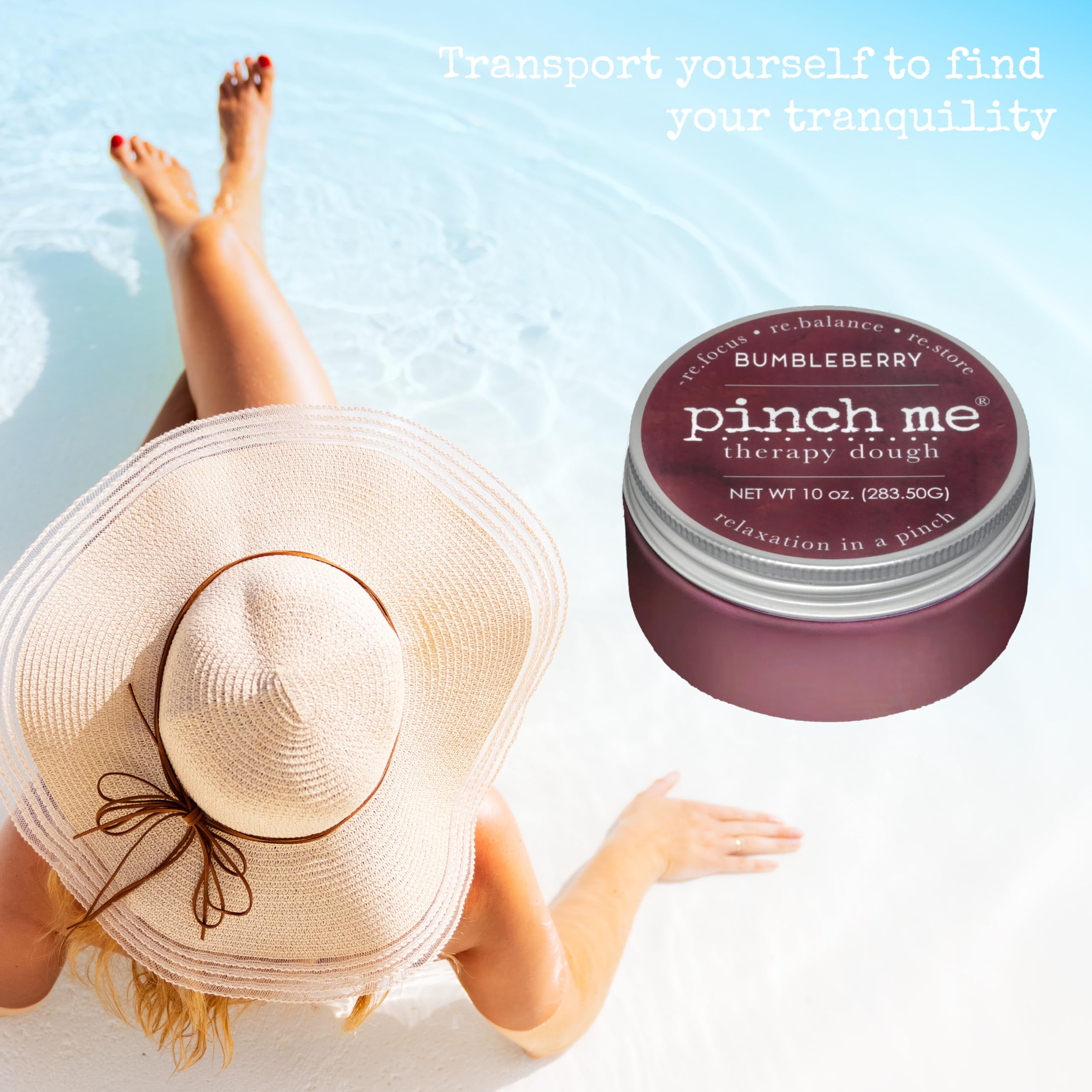 Pinch Me Therapy Dough - 10 oz Bumbleberry Aromatherapy Putty for Stress Relief