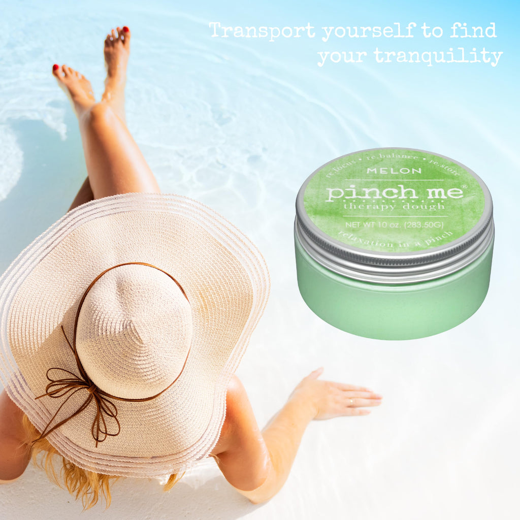 Pinch Me Therapy Dough Melon - Holistic Aromatherapy Stress Relieving Putty