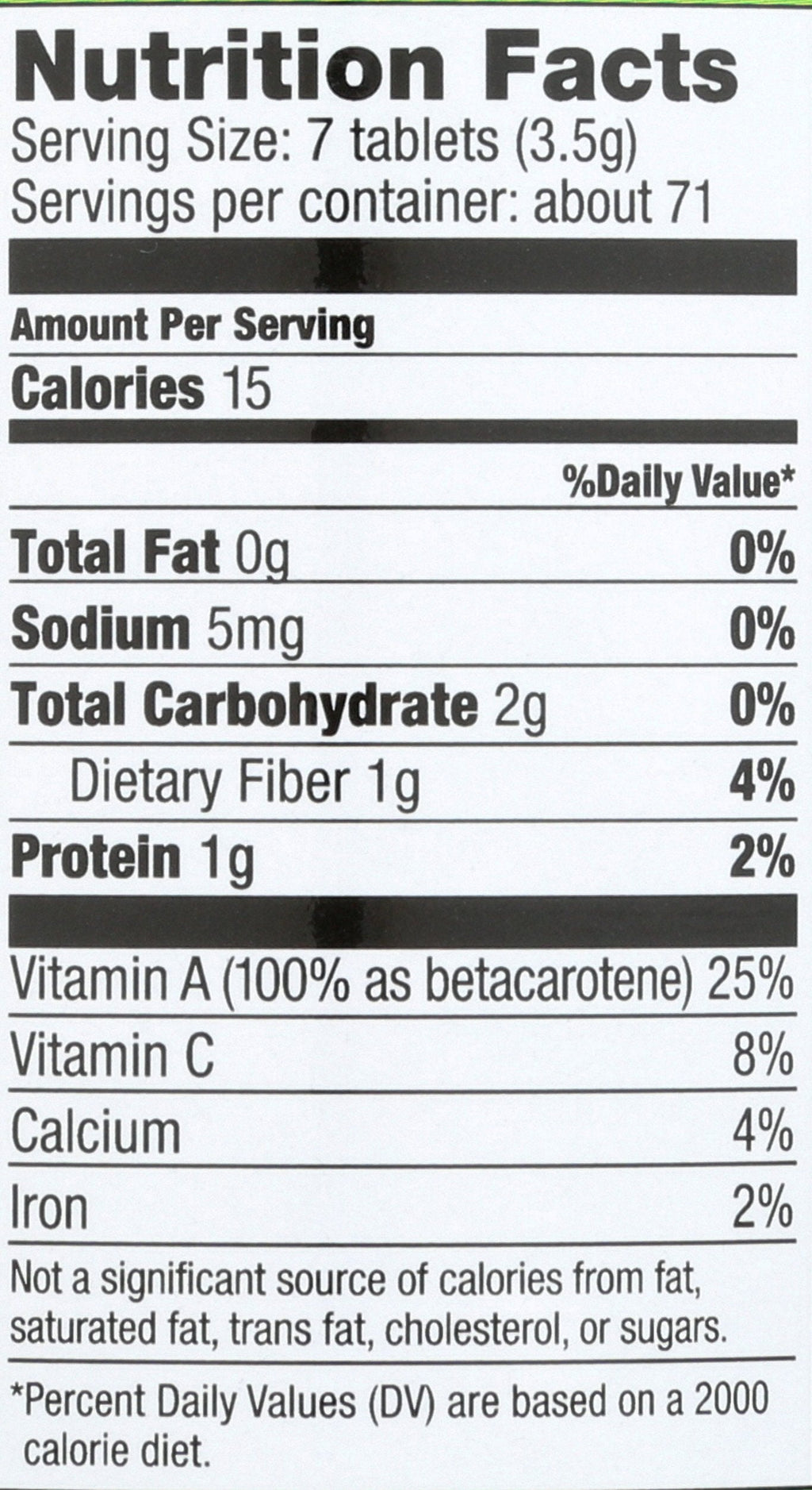 PINES Organic Alfalfa – 500 Count Tablets | Non-GMO, USDA Organic