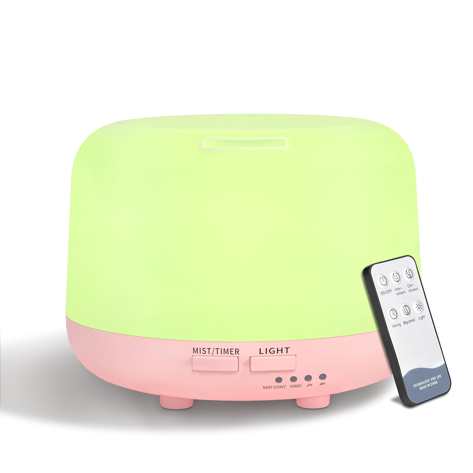 300ML Essential Oil Diffuser with Remote – Pink Ultrasonic Aroma Diffuser