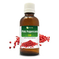 Pink Peppercorn (Schinus molle) Essential Oil 50ml - 100% Pure & Natural, Undiluted, Therapeutic Grade