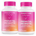 Pink Stork Prenatal Probiotics for Women – 60 Capsules | Gut Health & Immune Support