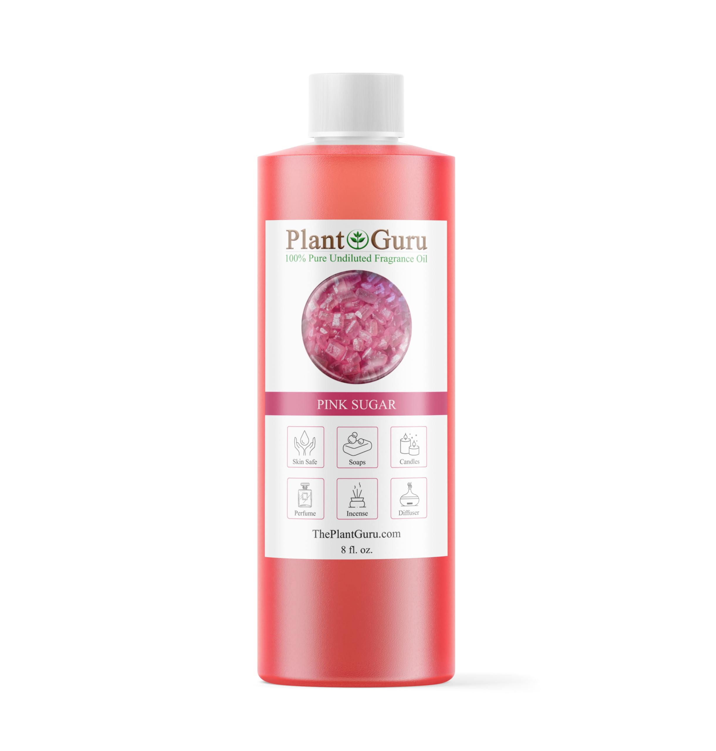 Pink Sugar Fragrance Oil 8 fl oz – DIY Soap, Candles, Bath Bombs & More
