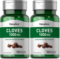 Piping Rock Cloves Capsules 1000mg - Pack of 2 | 100 Pills