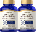 Piping Rock Colon Cleanse | 100 Capsules | Oxy-Tone Oxygen Intestinal Cleanser | Non-GMO, Gluten Free | Pack of 2