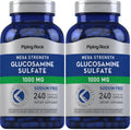Piping Rock Glucosamine Sulfate 1000mg | 240 Capsules | Joint Support